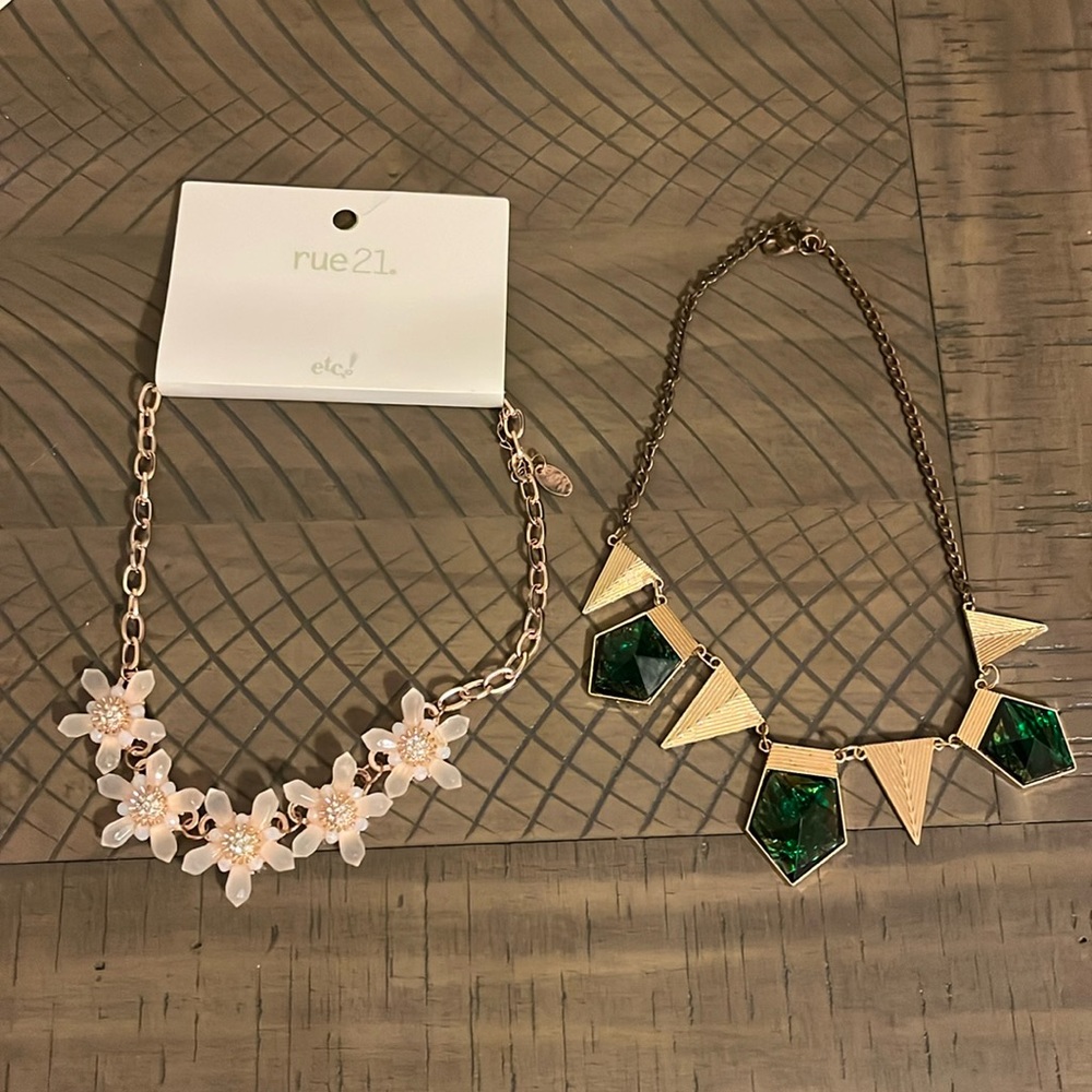 2 necklaces for $13